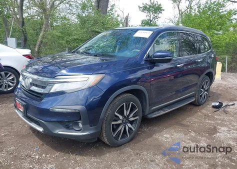 2019 Honda Pilot Touring из США, поврежденный, VIN 5FNYF6H63KB000365